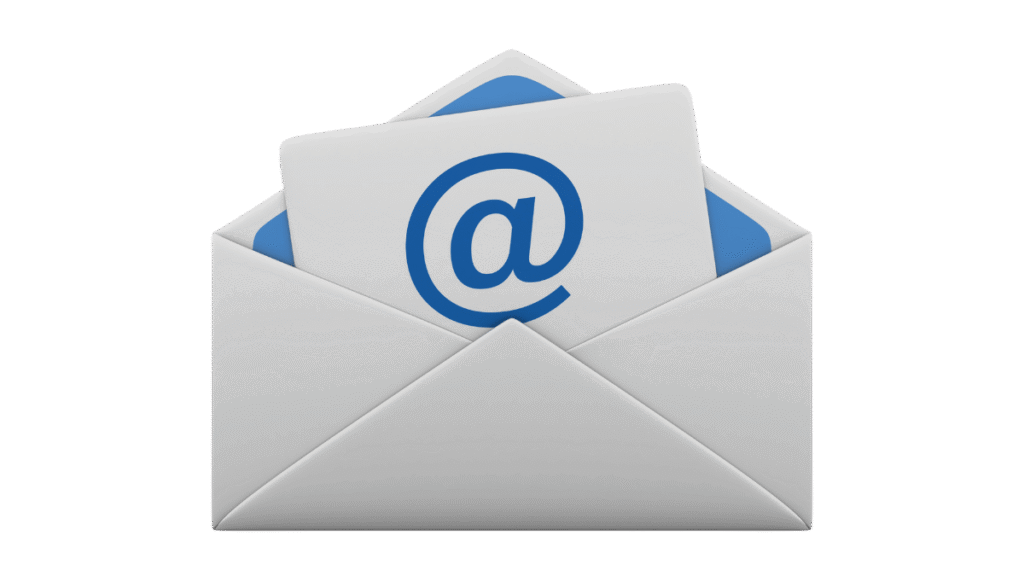 Icone representa um envelope para fazer referencia ao contato