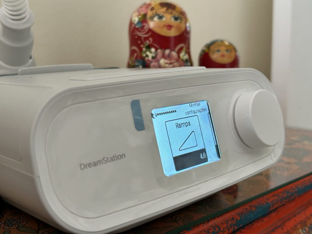 Foto do meu aparelho de CPAP