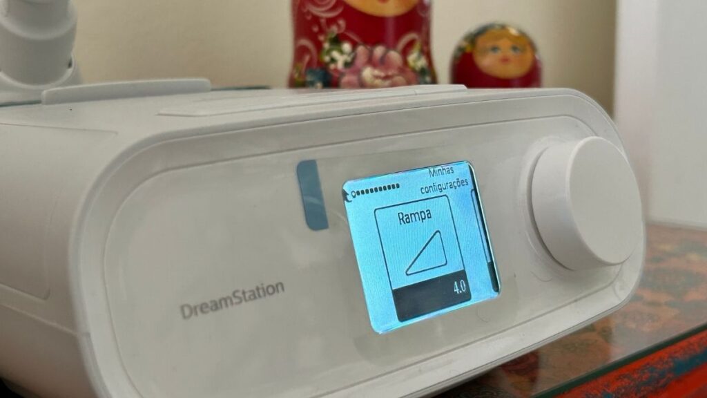Foto do meu aparelho de CPAP